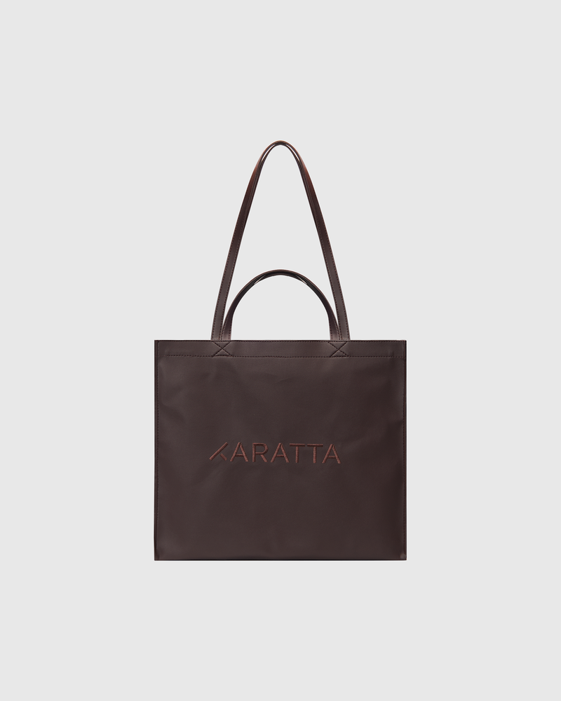 SHOPPING BAG | DARK BROWN