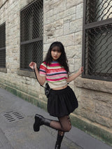 BALLON MINI SKIRT (BLACK)