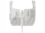 daisy jacquard lace top