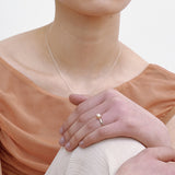 Polkadots Ring, Peach