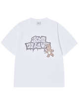 25FW AC BEAR SPRAY SHORT SLEEVE T-SHIRT WHITE