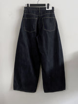 Kenz Balloon Fit Panel Wide Summer Denim Jeans 1 Color