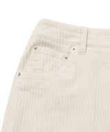 Women’s Corduroy Straight Pants Ivory