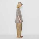 Into The Jungle Pigment Half Sleeve T Beige