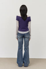 (W) Turn Color Top