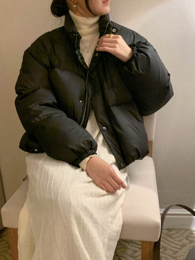 Monbe Duck Down Short Padded Jacket