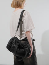 (UNISEX) マルチポケットヴィンテージクロスバッグ