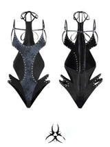 DARK MIRAGE LEATHER BODYSUIT