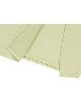 Shirring Layered Slit Skirt _ OLIVE GREEN