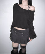 amelie unbal knit (3colors)