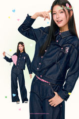 ラブダブ ジャケット (Navy)