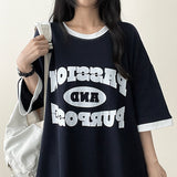 Tello color overfit short sleeve tee
