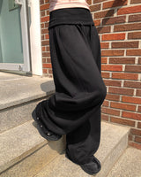 Juke Folding Oversized Pintuck Training Pants