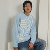 Hairy Star Graphic Knit