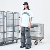 アーチロゴ ベーシックTシャツ (MELANGE GRAY)