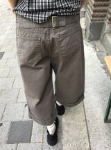 ジョバンニロールアップコットンバミューダパンツ