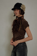 Veloar High-Neck [Brown]