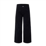 Washed Form Wide Pants