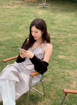 Beautiful Simple Knit Bolero (4color)