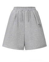 RORA BACK LOGO BERMUDA SWEAT HALF PANTS UNISEX (2COLOR) 