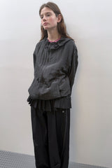 CREASE HOODIE ZIP UP