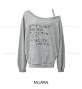 Vint Eyelet Strap Sweatshirt