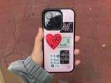 キルティドパッチエポキシフォーンケース