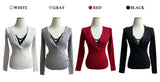 Secret Slim Fit Button Rib Knit & Lace Bra 2pcs