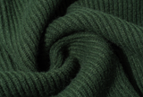 All Day Vertical Ribble Two-Way Half Neck Modal Knit Zip-Up