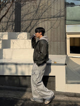 Rivet parasuit sweat pants