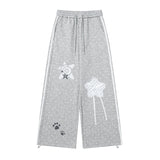 ミラ スター パッチ ワイド スウェットパンツ