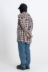 Newdent Hooded Check Shirt