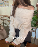 [MADE] Hondin Off-Shoulder Knit
