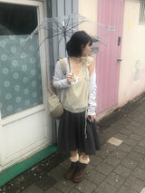 Flower chiffon blouse