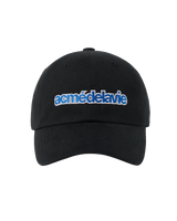 26SS TWO COLOR EMBROIDERY BASIC BALL CAP