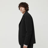 カジュアルコットンジャケット BLACK
