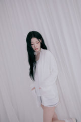 Love letter cardigan (White)