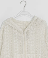Ryoga Mesh Summer String Hood Zip-Up