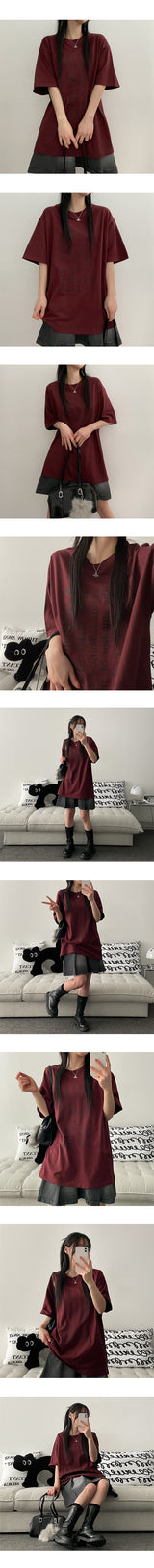[Brand quality] Evil wide denim tennis skirt