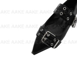 EYELET DOUBLE STRAP FLAT