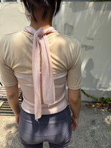 drape sleeveless top