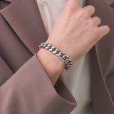 Men's Buckle Bracelet Stainless Steel Chain_CLEF OG No.1 BRC