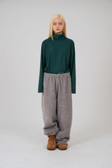 COLOR POP TURTLENECK T-SHIRTS - GREEN