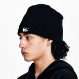 Flame 2Way Beanie Black