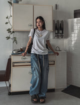 [U-BASIC] サマークーリングスリムフィット半袖Tシャツ