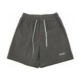 CORDUROY LOGO HALF PANTS MILD GRAY