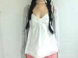 Heart Pocket Check Pants