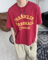 レナードクラックグラフィック半袖Tシャツ