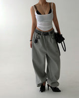 ロッキーディープラウンドリブスリーブレス