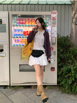 スエードバゲットバッグ (2C)